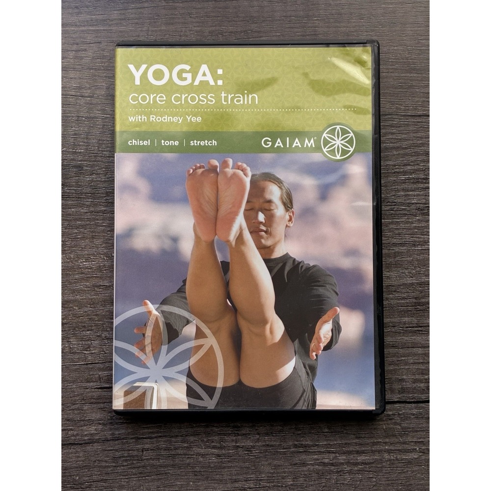 Yoga: Core Cross Train DVD Rodney Yee 2006 Fitness Workout Gaiam